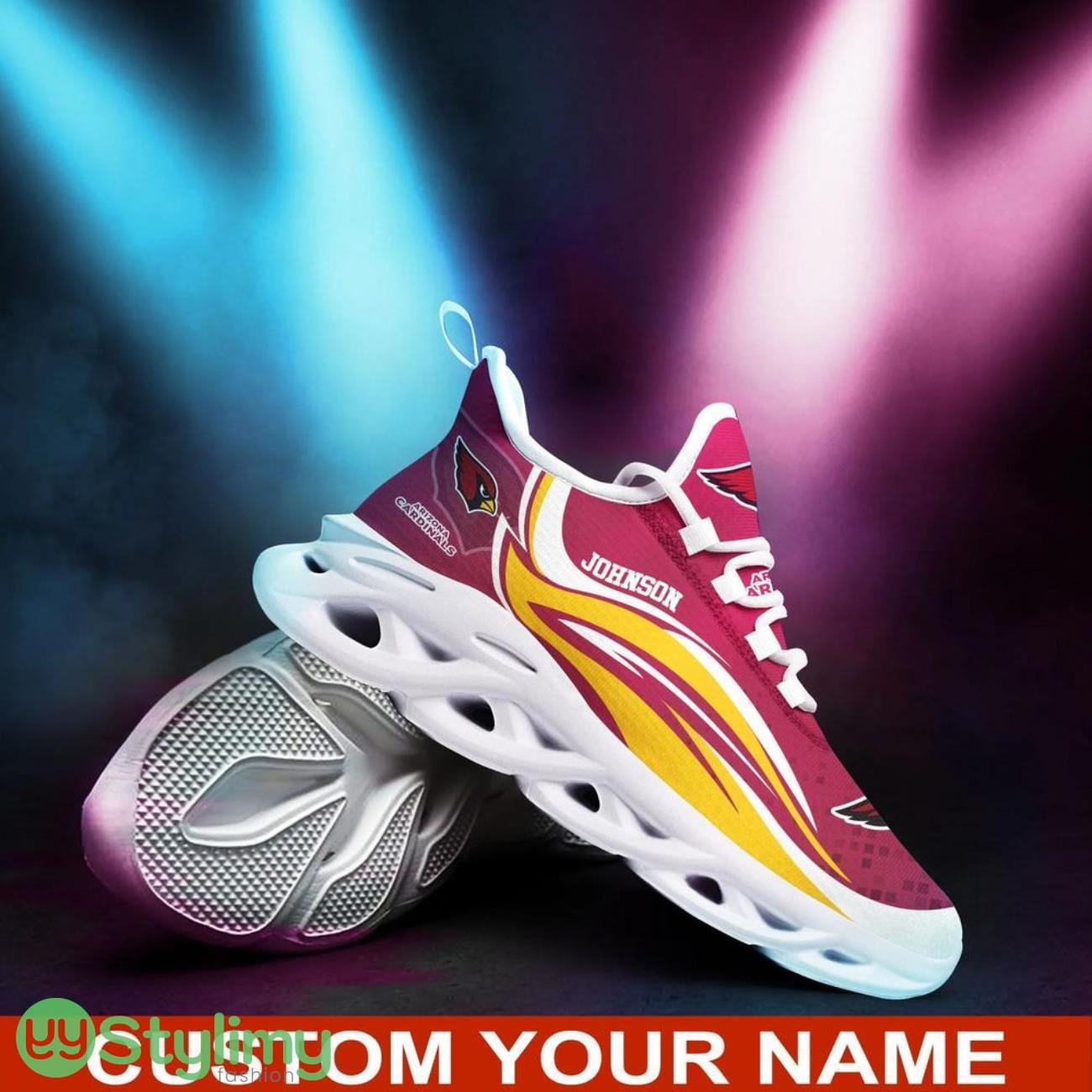 Arizona Cardinals NFL Max Soul Shoes Custom Name Sneakers Hot Trending Sport Shoes 3 Arizona Cardinals NFL Max Soul Shoes Custom Name Sneakers Hot Trending Sport Shoes Product Photo 3