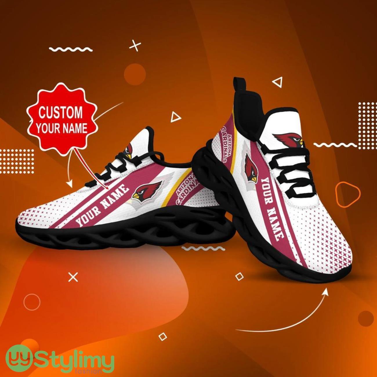 Arizona Cardinals NFL Max Soul Shoes Custom Name Sneakers Nice Gift Sport Men And Women Shoes 4 Arizona Cardinals NFL Max Soul Shoes Custom Name Sneakers Nice Gift Sport Men And Women Shoes Product Photo 4