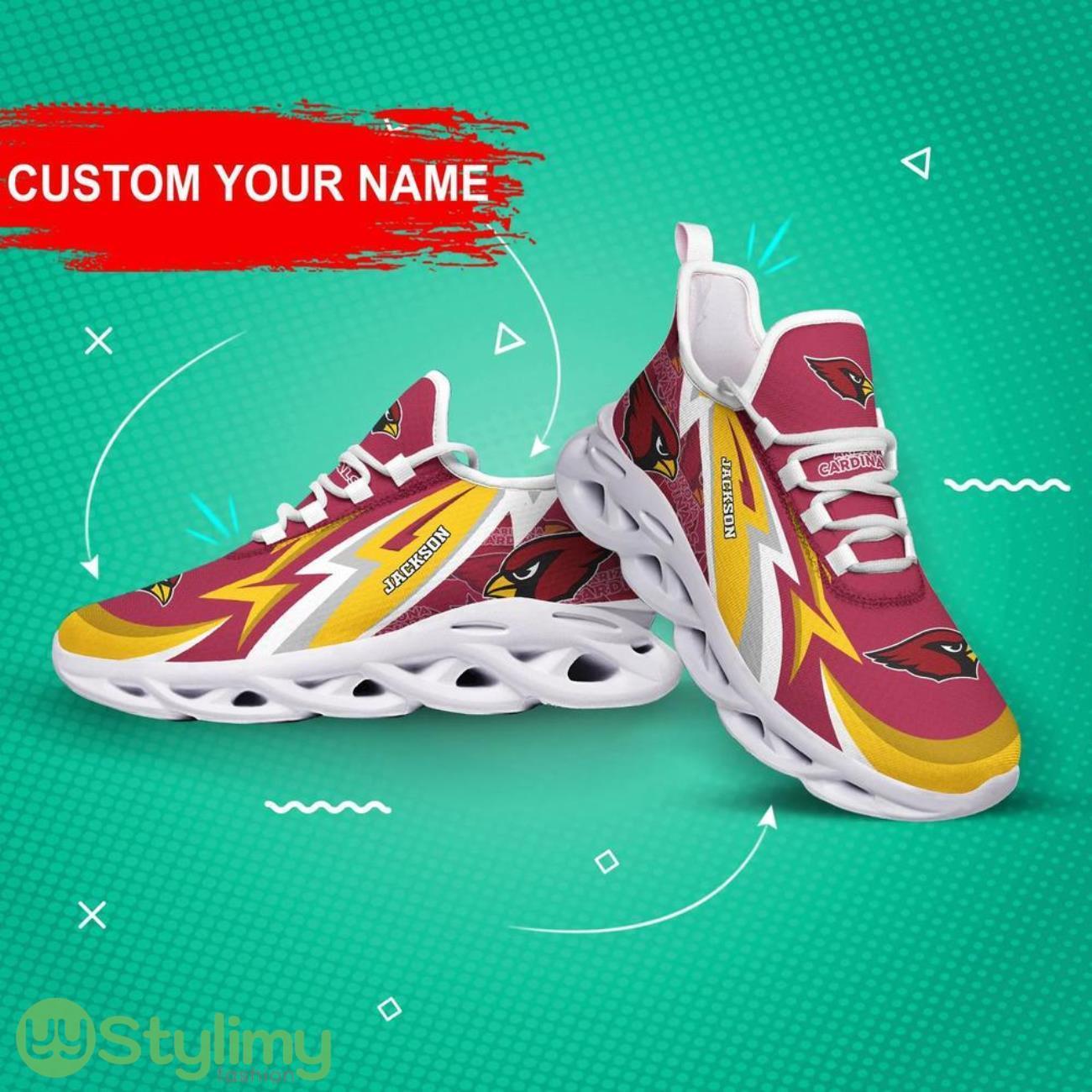 Arizona Cardinals NFL Max Soul Shoes Custom Name Sneakers Ultra Running Shoes 2 Arizona Cardinals NFL Max Soul Shoes Custom Name Sneakers Ultra Running Shoes Product Photo 2