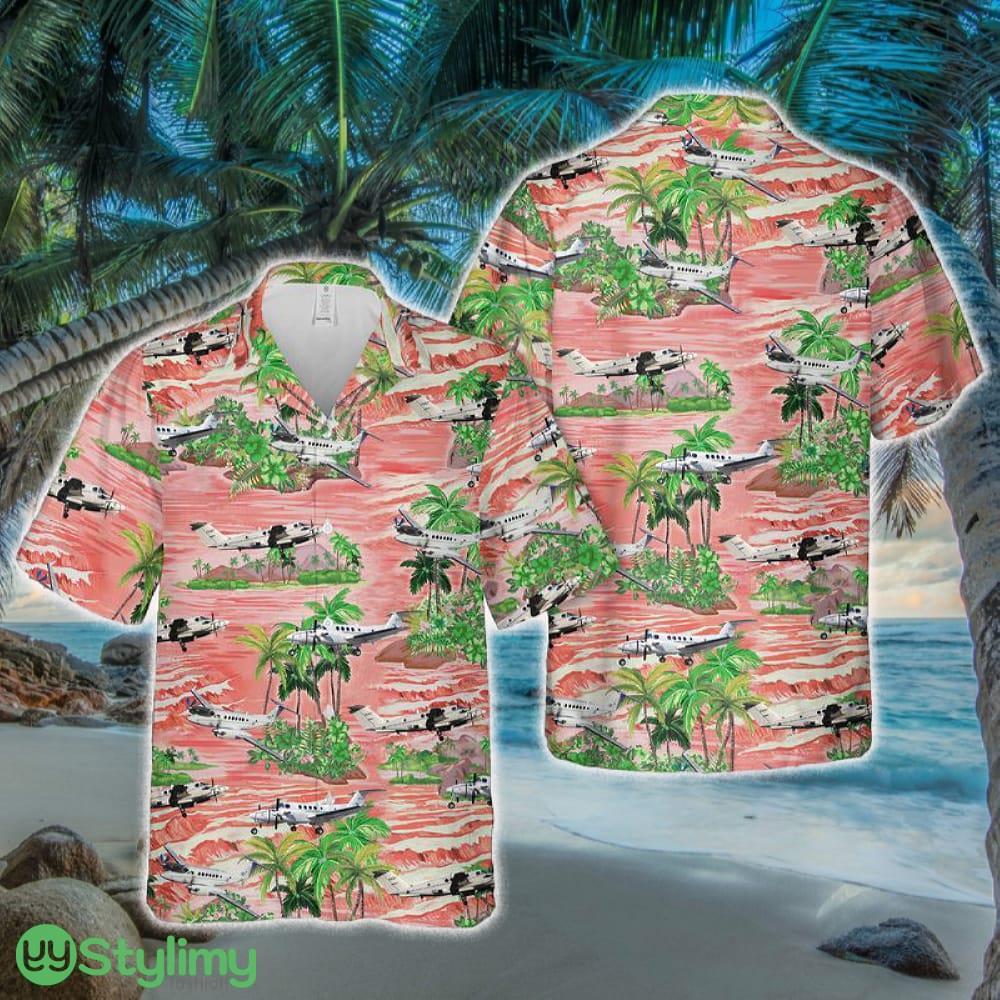 Army Beechcraft C-12 Huron Hawaiian Shirt 2 Army Beechcraft C-12 Huron Hawaiian Shirt - Army Beechcraft C-12 Huron Hawaiian Shirt