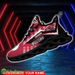 Atlanta Falcons NFL Max Soul Shoes Custom Name Sneakers Custom Name Sneakers Running Shoes For NFL Fans Product Photo 3