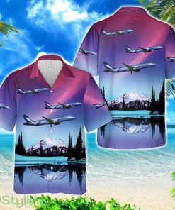 Breeze Airways Airbus A220-300 Hawaiian Shirt AOP Printed Summer Shirt Product Photo 1