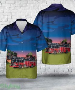 Brookfield Illinois Fire Department Hawaiian Shirt taH Product Photo 1