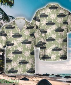 Canadian Army M4A2 Sherman tank Holy Roller Hawaiian Shirt Product Photo 1