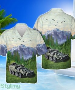 Canadian Army MRV Bison (Maintenance and Recovery Vehicle Hawaiian Shirt Product Photo 1