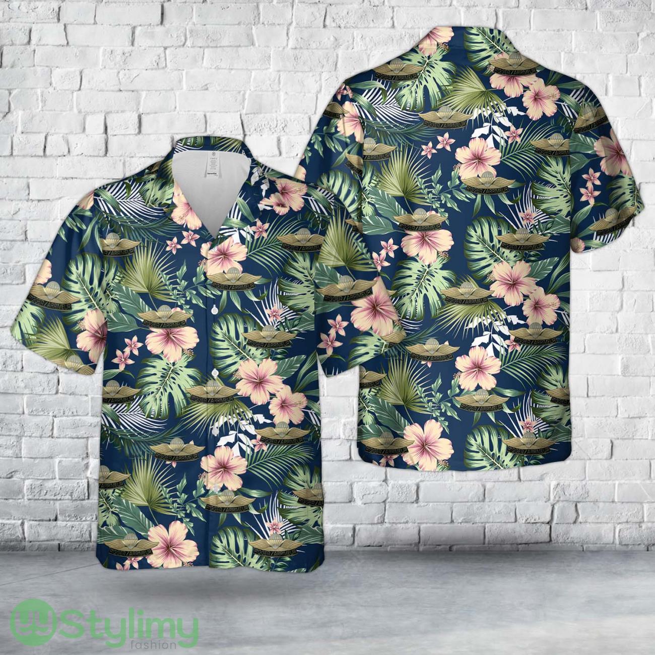 Canadian Forces Airborne Rigger Hawaiian Shirt 1 Canadian Forces Airborne Rigger Hawaiian Shirt Product Photo 1