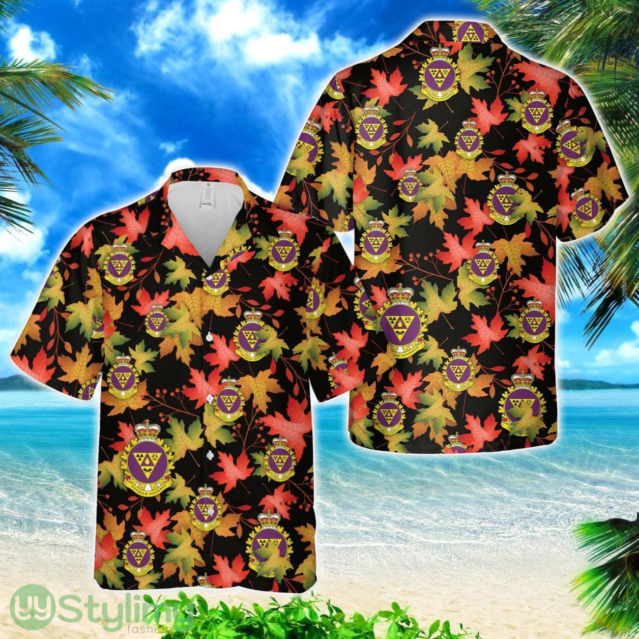 Canadian Joint Incident Response Unit (CJIRU) Hawaiian Shirt 1 Canadian Joint Incident Response Unit (CJIRU) Hawaiian Shirt Product Photo 1