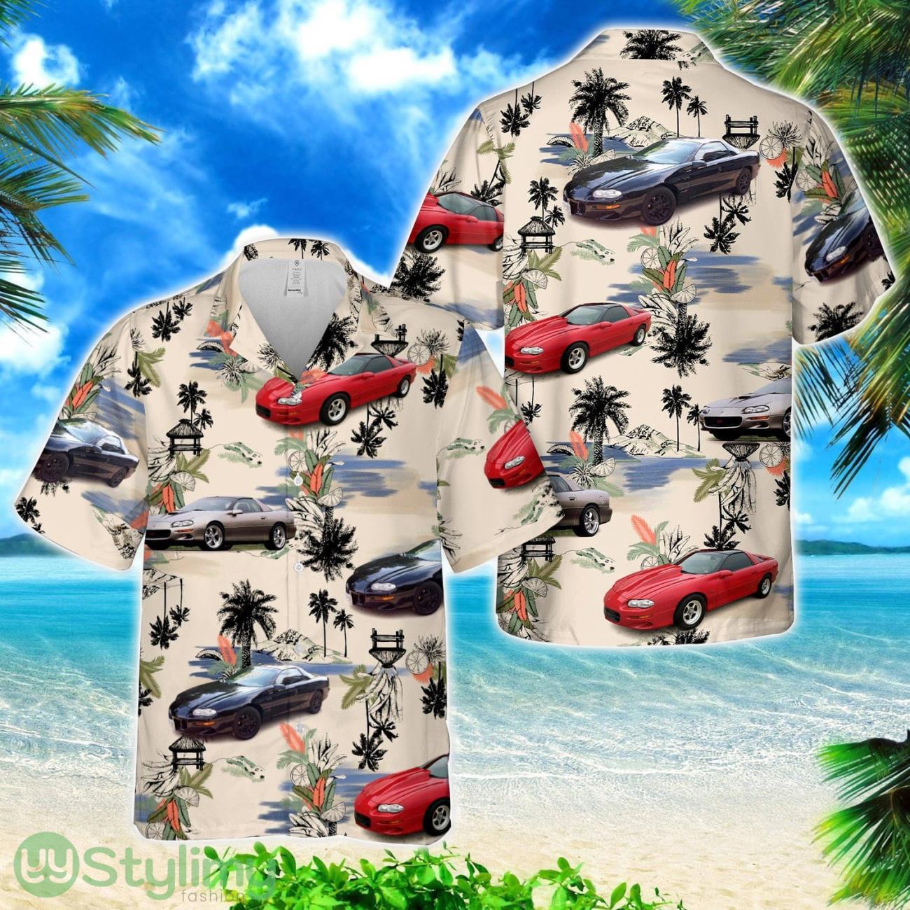 Chevrolet Camaro 2000 Hawaiian Shirt 1 Chevrolet Camaro 2000 Hawaiian Shirt Product Photo 1