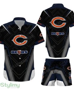 Chicago Bears NFL 3D Print Hawaiian Shirt And Shorts New Summer Button Down Shirt Best Gift For Fans Product Photo 1