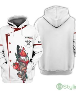 Cooking Chef Personalized Hoodie 3D Custom Hoodie Gift For Chefs Product Photo 1