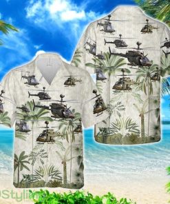 Croatian Air Force Bell OH-58D Kiowa Warrior 324 Attack Helicopter Beach Hawaiian Shirt Product Photo 1