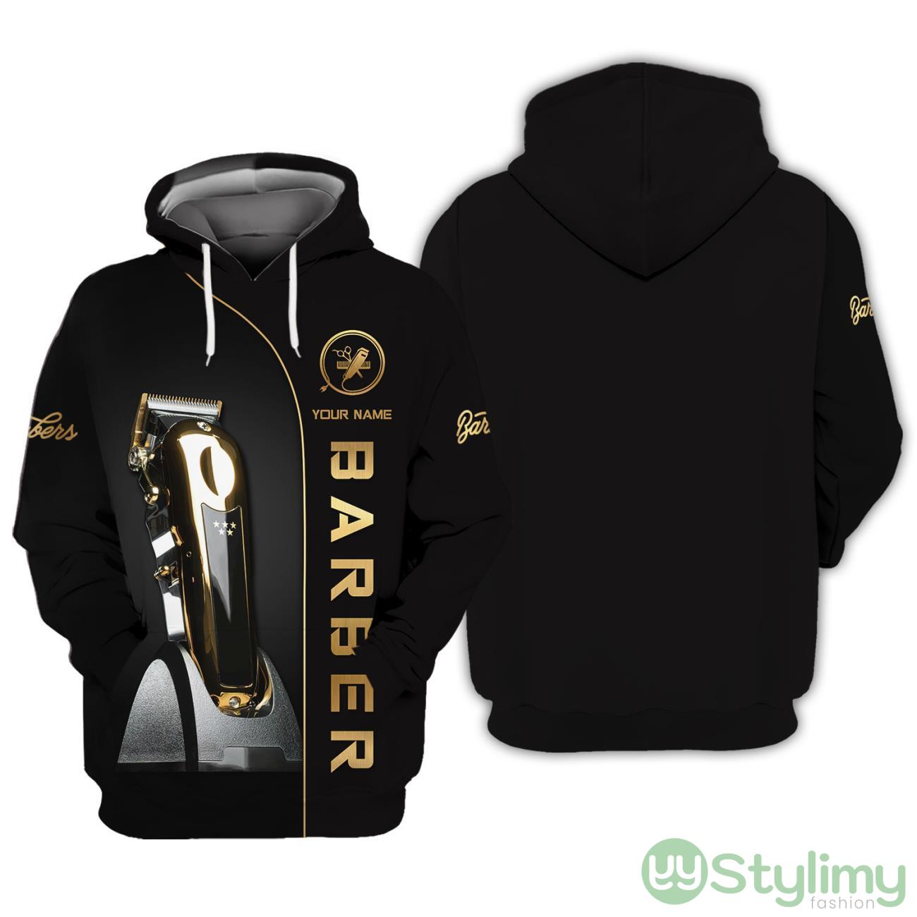 Custom Name 3D Barber Hoodie Golf Toneder Detail Gift For Barbers 6 Custom Name 3D Barber Hoodie Golf Toneder Detail Gift For Barbers Product Photo 1