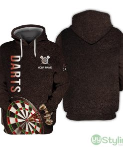Custom Name 3D Darts Hoodie Personalized Gift For Darts Lovers Product Photo 1