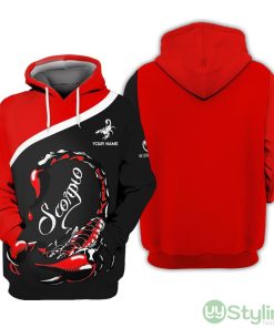 Custom Name Scorpio All Over Printed 3D Hoodie Personalized Gift For Men And Woman Product Photo 1