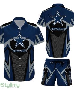Dallas Cowboys NFL 3D Print Hawaiian Shirt And Shorts Best Gift For Football NFL Fans Product Photo 1