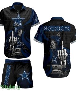 Dallas Cowboys NFL Football 3D Printed Hawaiian Shirt And Short Graphic Summer The Champion Gift For Men Women Product Photo 1