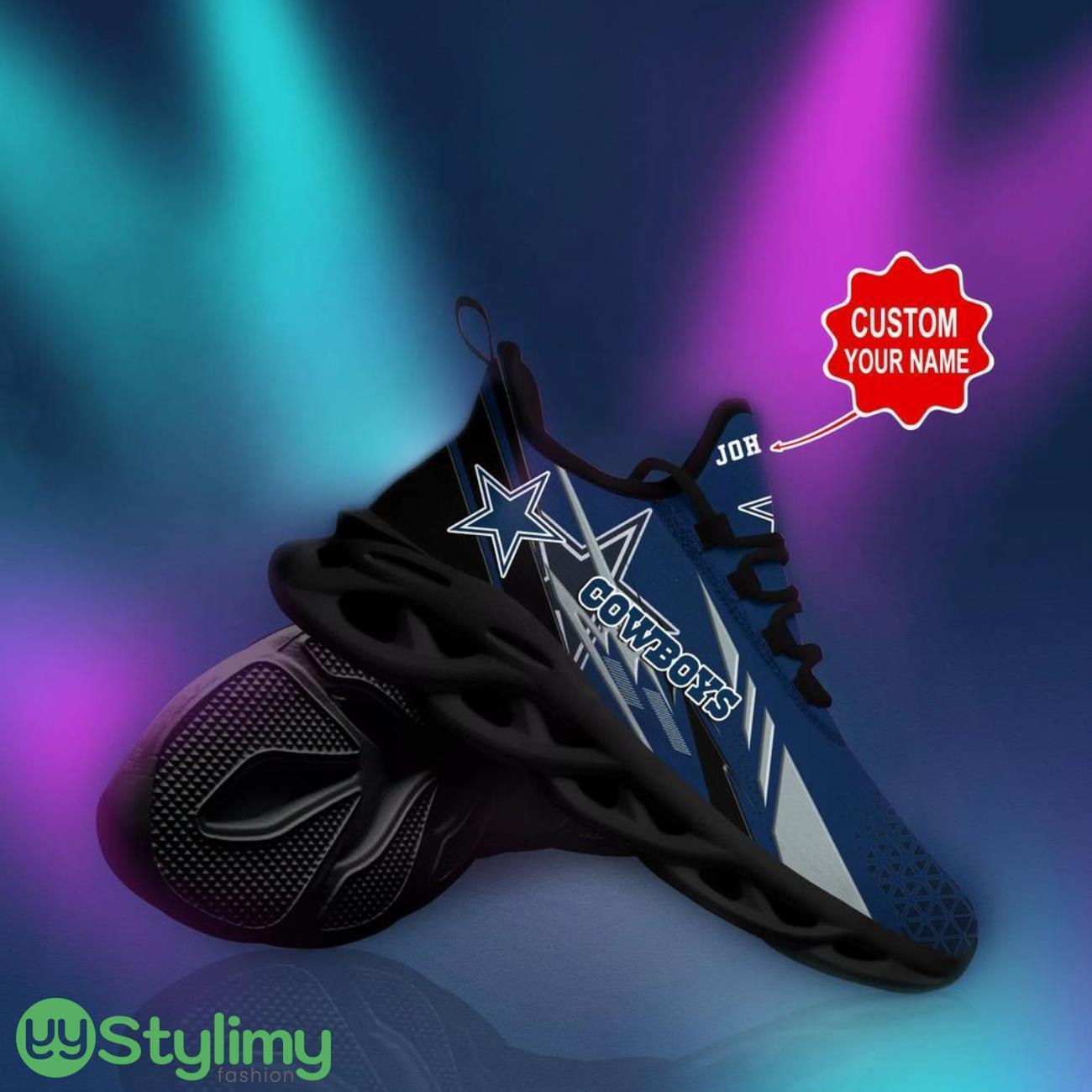 Dallas Cowboys NFL Max Soul Shoes Custom Name Sneakers Hot Trending Personalized Gifts For NFL Big Fans 3 Dallas Cowboys NFL Max Soul Shoes Custom Name Sneakers Hot Trending Personalized Gifts For NFL Big Fans Product Photo 3