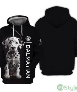 Dalmatian Personalized Name All Over Printed 3D Hoodie Custom Gift For Dalmatian Lovers Product Photo 1