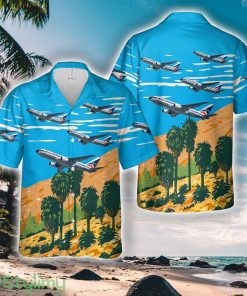 Delta Boeing 767-232 N102DA Spirit of Delta Hawaiian Shirt Product Photo 1