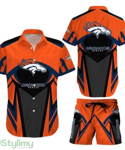 Denver Broncos NFL Aloha 3D Hawaiian Shirt And Short Best Gift For Football NFL Fans Product Photo 1