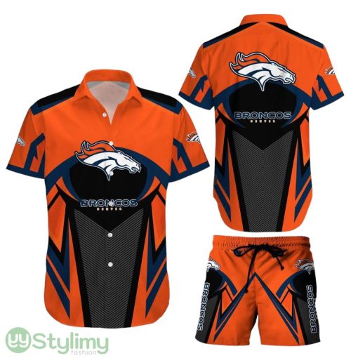 Denver Broncos NFL Aloha 3D Hawaiian Shirt And Short Best Gift For Football NFL Fans