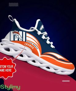 Denver Broncos NFL Football Fans Max Soul Shoes Sneakers Personalized Name Gifts Product Photo 1