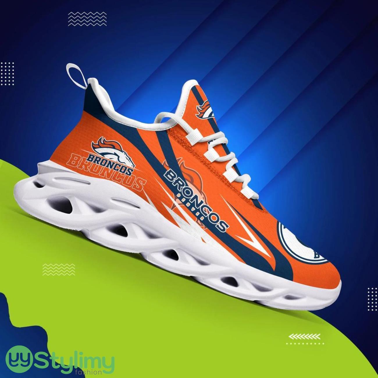 Denver Broncos NFL Logo Sport Team Max Soul Shoes Sneakers Clunky Shoes Custom Name Personalized Gifts 3 Denver Broncos NFL Logo Sport Team Max Soul Shoes Sneakers Clunky Shoes Custom Name Personalized Gifts Product Photo 3