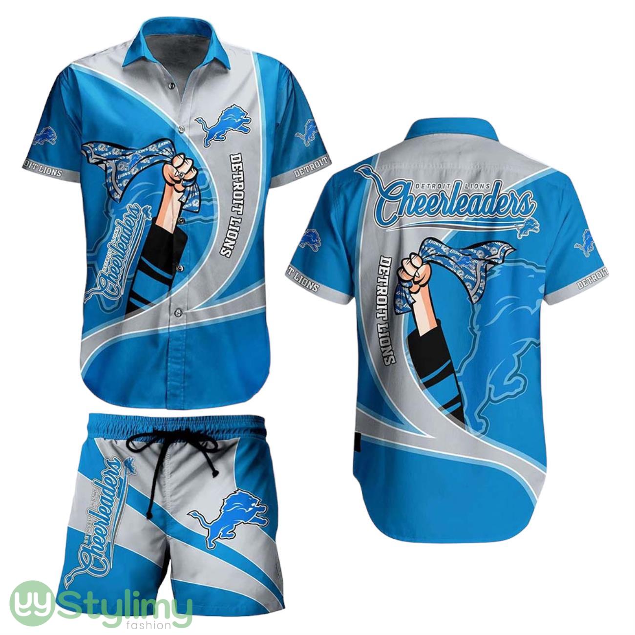 Detroit Lions NFL Aloha 3D Hawaiian Shirt And Shorts New Summer For Football NFL Fans 1 Detroit Lions NFL Aloha 3D Hawaiian Shirt And Shorts New Summer For Football NFL Fans Product Photo 1