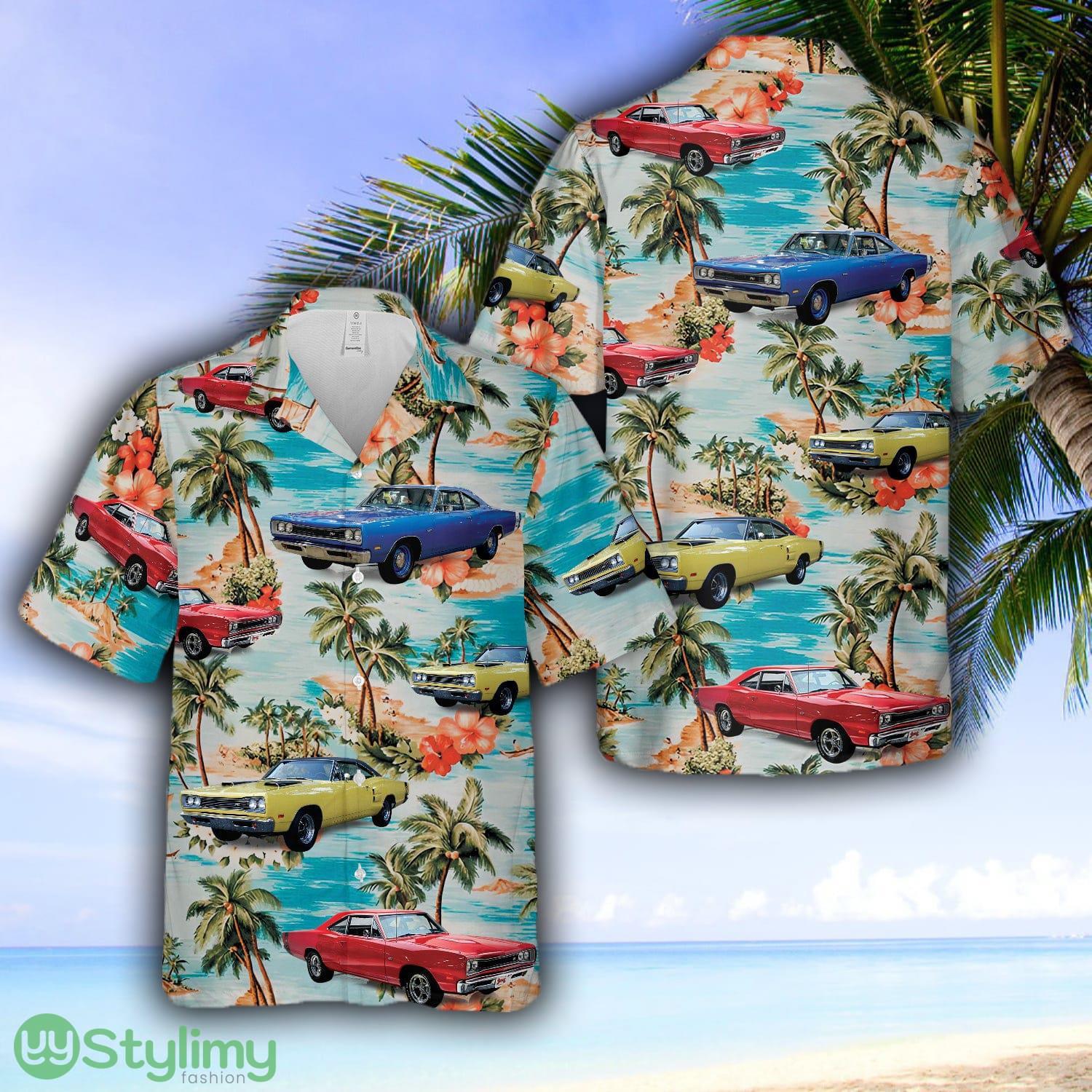 Dodge Super Bee (1969-1970) Hawaiian Shirt 2 Dodge Super Bee (1969-1970) Hawaiian Shirt - Dodge Super Bee (1969-1970) Hawaiian Shirt
