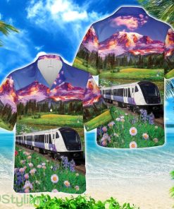 Elizabeth Line Train Hawaiian Shirt Product Photo 1