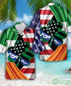 EMS Saint Patrick's Day Flag Hawaiian Shirt Aloha Holiday Gift For Men Women Product Photo 1