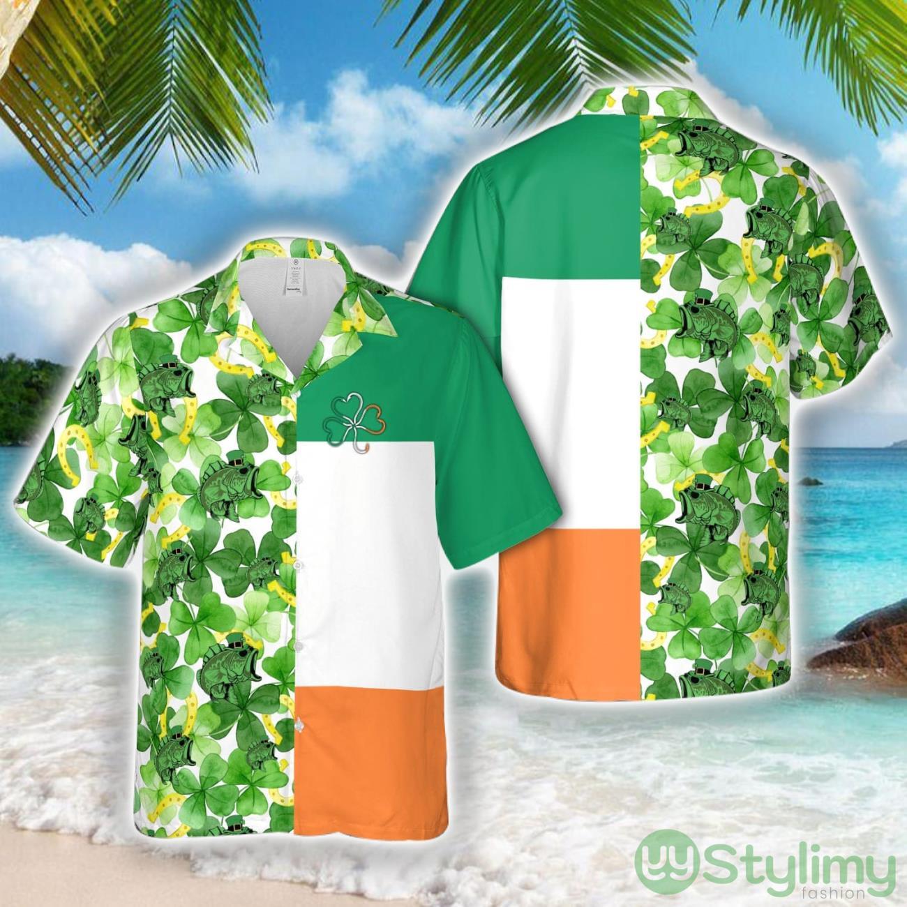 Fishing Shamrock Patricks' Day Hawaiian Shirt Aloha Holiday Gift For Men Women 2 Fishing Shamrock Patricks
