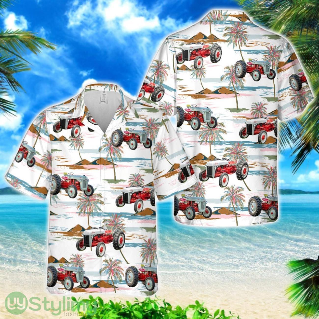 Ford 8N tractor Hawaiian Shirt 1 Ford 8N tractor Hawaiian Shirt Product Photo 1
