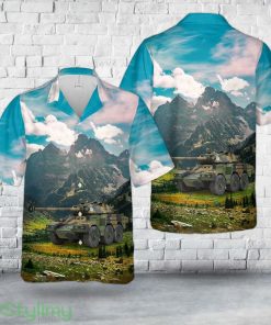 French Army Panhard ERC-90 Sagaie Hawaiian Shirt Product Photo 1