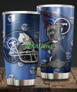 Funny Dog Tennessee Titans NFL Beautiful Design Tumbler Product Photo 1
