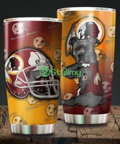 Funny Dog Washington Redskins NFL Beautiful Design Tumbler Product Photo 1
