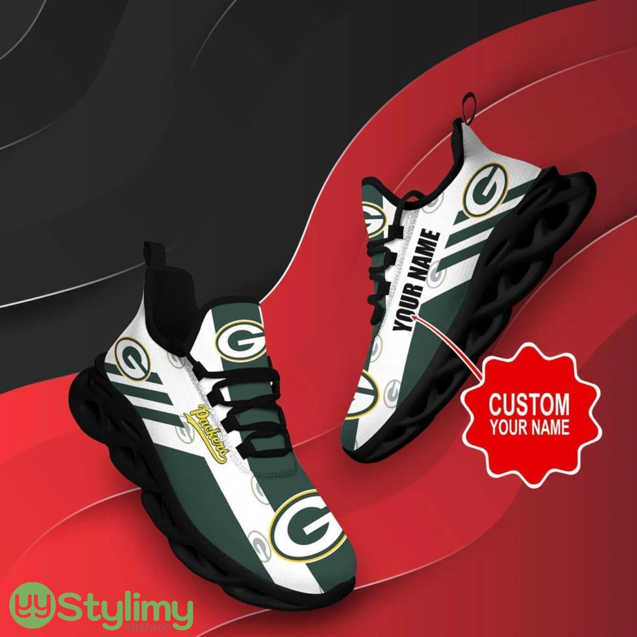 Green Bay Packers NFL Football Fans Max Soul Shoes Sneakers Personalized Name Gifts 3 Green Bay Packers NFL Football Fans Max Soul Shoes Sneakers Personalized Name Gifts Product Photo 3
