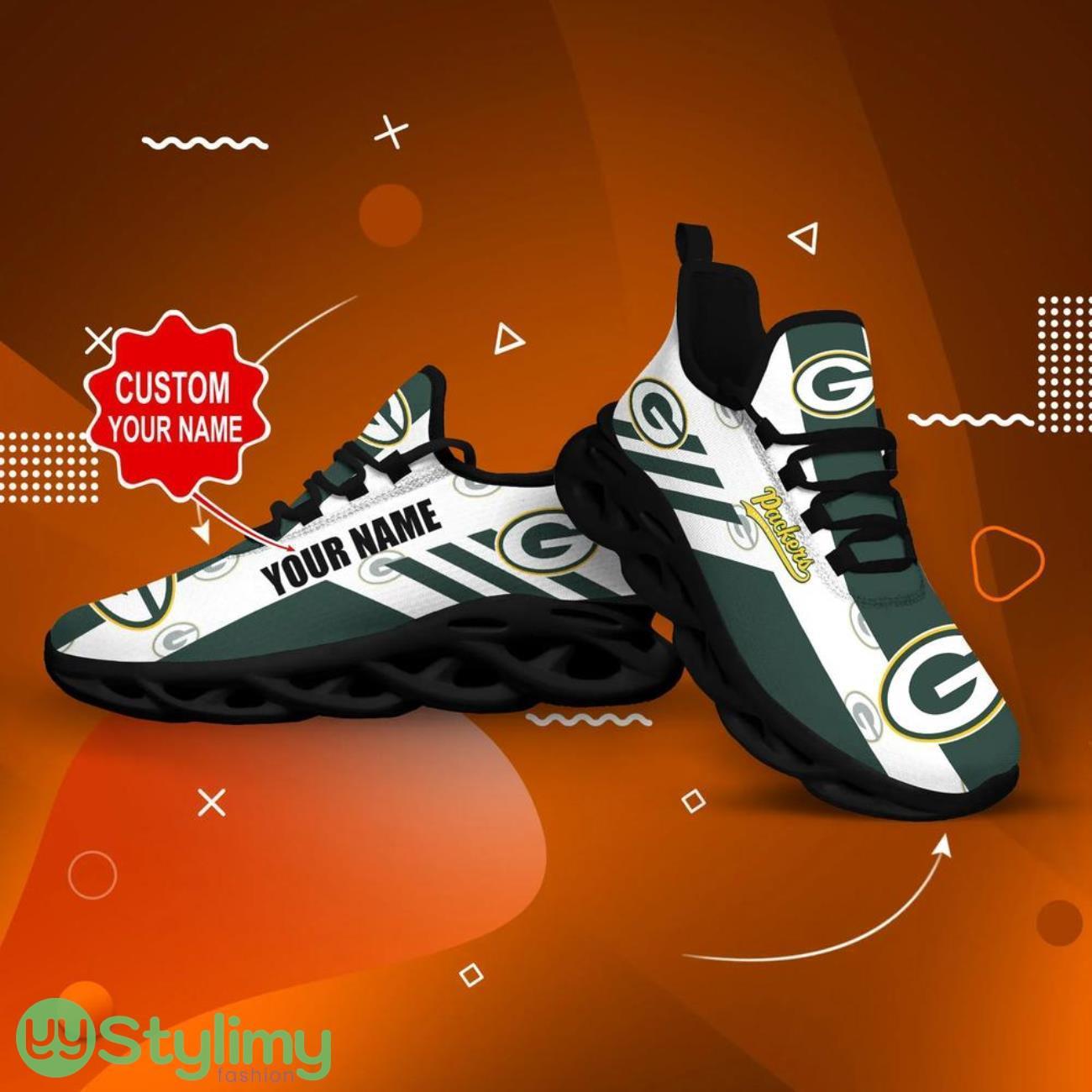 Green Bay Packers NFL Football Fans Max Soul Shoes Sneakers Personalized Name Gifts 4 Green Bay Packers NFL Football Fans Max Soul Shoes Sneakers Personalized Name Gifts Product Photo 4