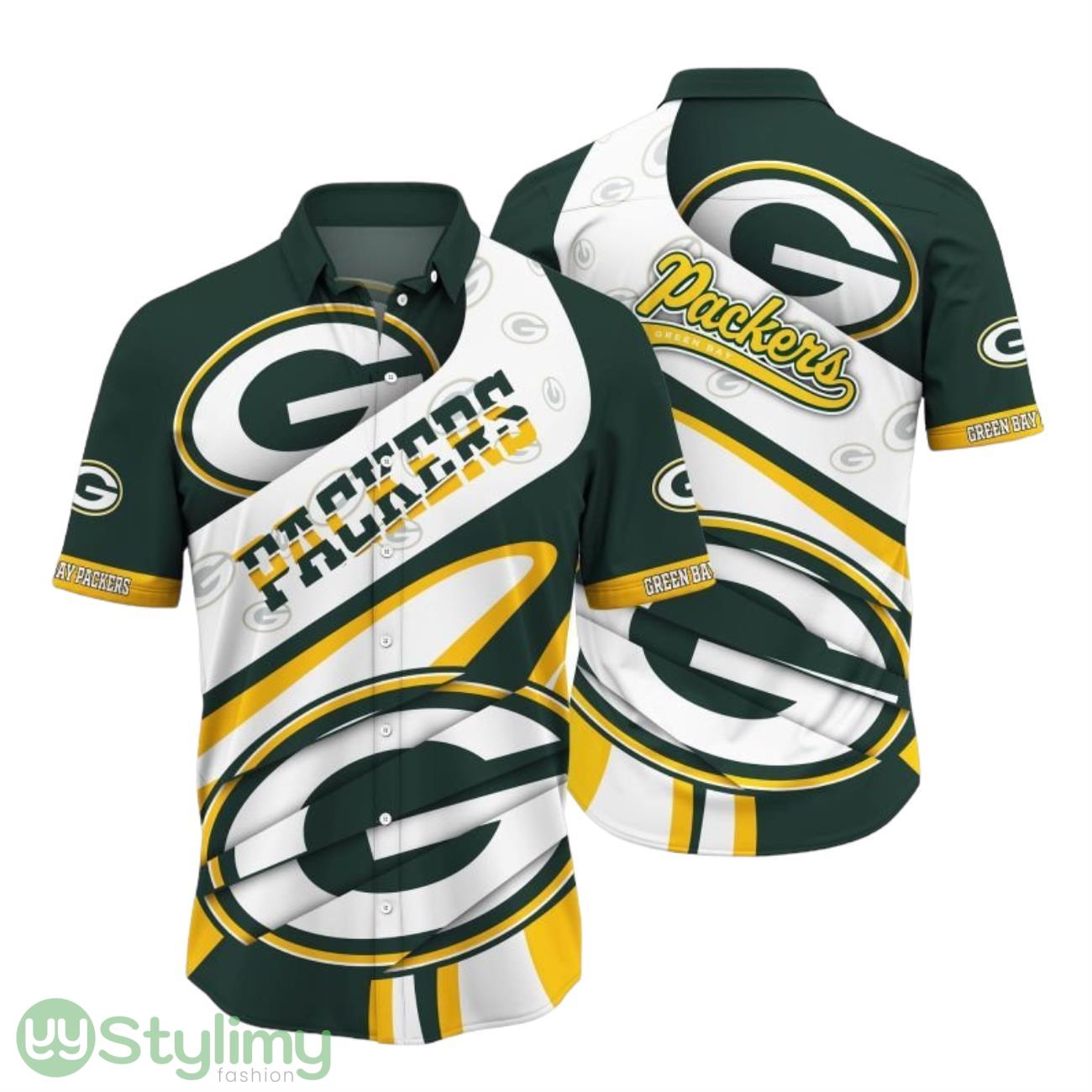 Green Bay Packers Nfl Hawaiian Shirt 3D Printed Aloha Shirt For Men Women Summer Vacation Gift 2 Green Bay Packers Nfl Hawaiian Shirt 3D Printed Aloha Shirt For Men Women Summer Vacation Gift Product Photo 1