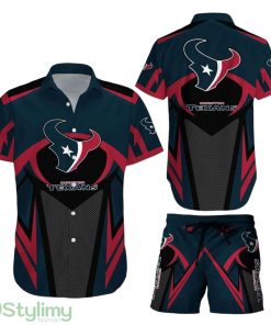 Houston Texans Footbal NFL Baby Yoda 3D Printed Hawaiian Shirt And Short Style Summer Gift For Men Women Product Photo 1