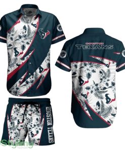 Houston Texans NFL Aloha 3D Hawaiian Shirt And Short Style Tropical Graphic Summer For Awesome Fans Product Photo 1