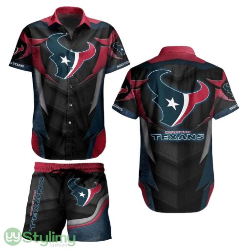 Houston Texans NFL Aloha 3D Hawaiian Shirt And Short Summer Perfect Gift For Fans