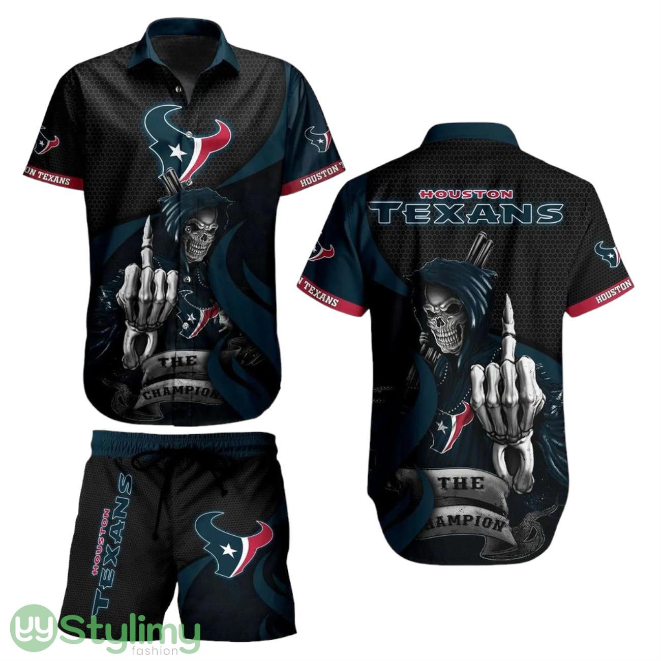 Houston Texans NFL Football 3D Print Hawaiian Shirt And Shorts Graphic Summer Tropical Pattern New Gift For Men Women 1 Houston Texans NFL Football 3D Print Hawaiian Shirt And Shorts Graphic Summer Tropical Pattern New Gift For Men Women Product Photo 1