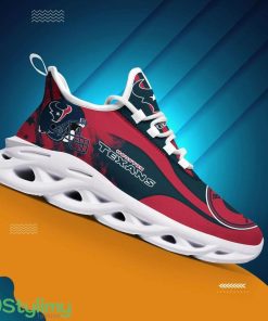 Houston Texans NFL Max Soul Shoes Sneakers Personalized Name Gifts For Football Fans Product Photo 1