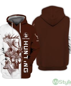 Hunting All Over Printed 3D Hoodie Personalized Name Gift For Hunting Lovers Product Photo 1