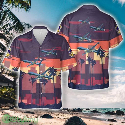 Hurlburt Field, Florida, US Air Force 2nd Special Operations Squadron General Atomics MQ-9 Reaper Hawaiian Shirt