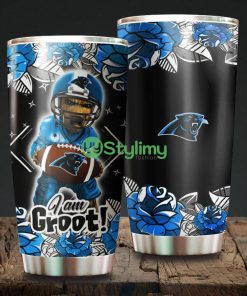 I Am Groot Carolina Panthers NFL Beautiful Design Tumbler Product Photo 1