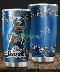 I Am Groot Detroit Lions NFL Beautiful Design Tumbler Product Photo 1