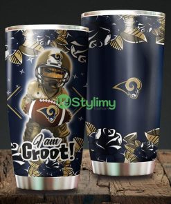 I Am Groot Los Angeles Rams NFL Beautiful Design Tumbler Product Photo 1