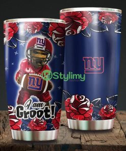 I Am Groot New York Giants NFL Beautiful Design Tumbler Product Photo 1